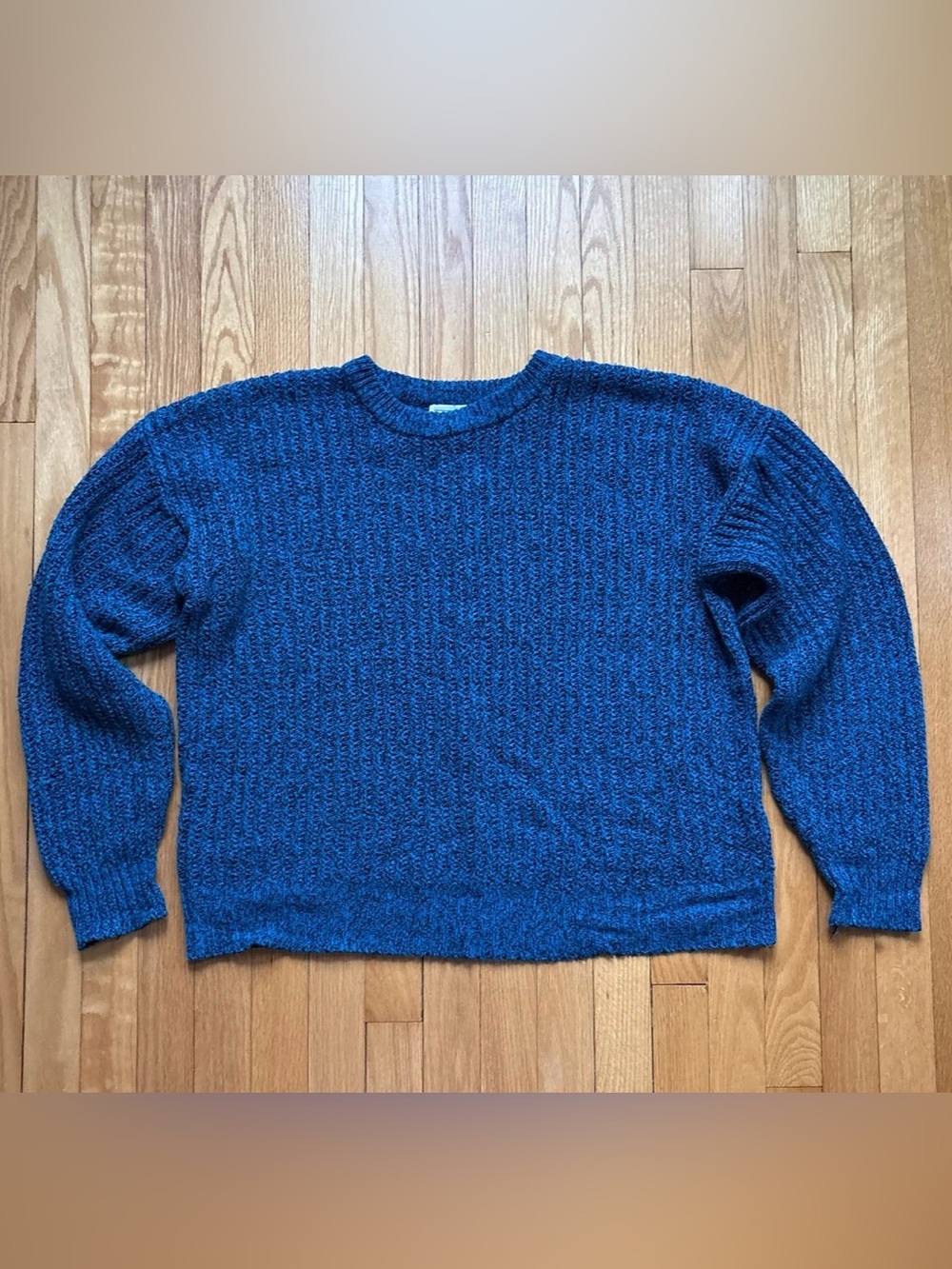 Vintage Honors Men’s Crewneck Sweater Ugly Chunky XL Multicolor Blue Black